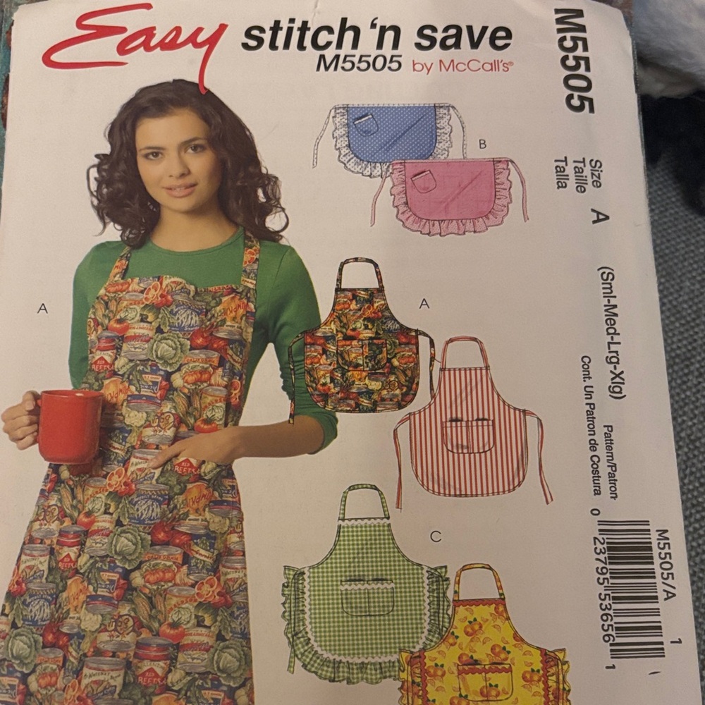 McCall's Stitch 'n Save Apron Pattern